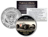 1954 MERCEDES BENZ - W196R SILVER ARROW - Most Expensive Cars Sold at Auction - Colorized JFK Half Dollar U.S. Coin