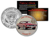 1969 CHEVROLET CAMARO ZL1 - Most Expensive Muscle Cars Ever Sold at Auction - Colorized JFK Half Dollar U.S. Coin