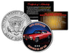 1970 CHEVROLET CHEVELLE SS 427 LS6 - Most Expensive Muscle Cars Ever Sold at Auction - Colorized JFK Half Dollar U.S. Coin