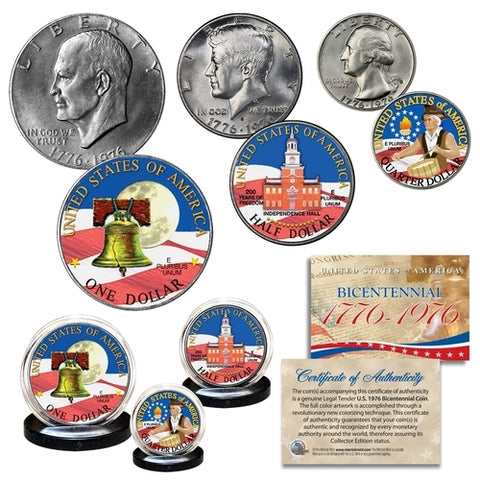 1976 Bicentennial U.S. Washington Quarter Colorized U.S. Coin Colonial Drummer