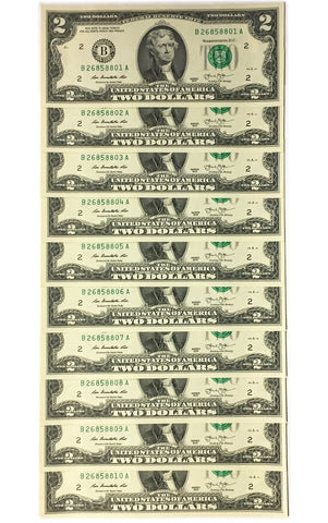 GOLD SHIMMERING STARS HOLOGRAM Legal Tender US $1 Bill Currency - Limited Edition