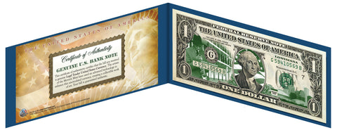 MISSISSIPPI State $1 Bill - Genuine Legal Tender - U.S. One-Dollar Currency " Green "