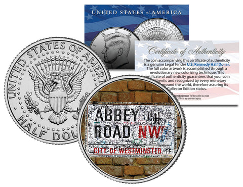 HARRY HOUDINI - Master of Escape - Colorized JFK Kennedy U.S. Half Dollar 3-Coin Set