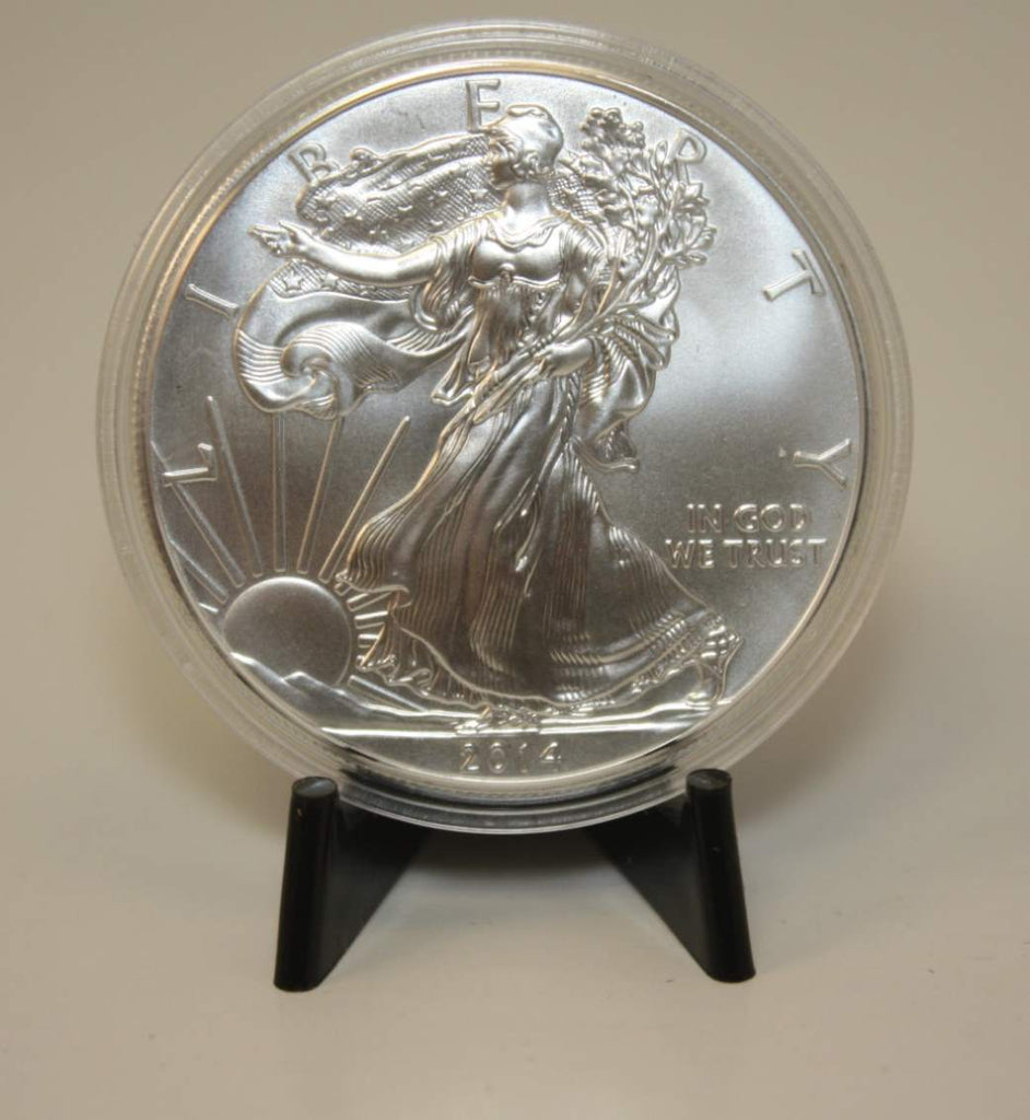 DISPLAY STANDS EASEL for Coins Capsules & Poker Chips Holders BLACK ACRYLIC (Quantity 200)