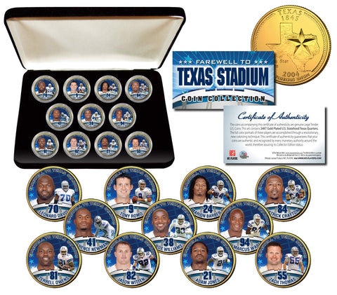NHL ORIGINAL SIX TEAMS Colorized JFK Half Dollars U.S. 6-Coin Set with Display Box - Officially Licensed