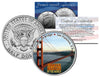 GOLDEN GATE BRIDGE - Famous Bridges - Colorized JFK Half Dollar U.S. Coin San Francisco