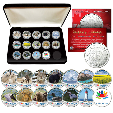CANADA LEGALIZED MARIJUANA Colorized Genuine Canadian Caribou Quarter 24K Gold Plated - LOT OF 2