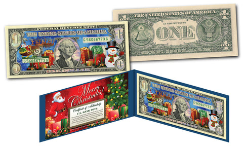 GOLD SHIMMERING STARS HOLOGRAM Legal Tender US $1 Bill Currency - Limited Edition