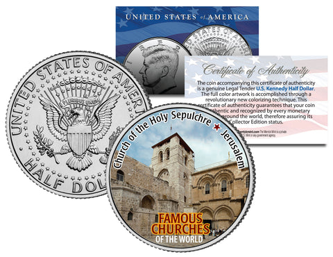 FAMOUS BRIDGES OF THE WORLD Colorized JFK Kennedy Half Dollar U.S. 10-Coin Set