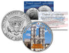 WESTMINSTER ABBEY - Famous Churches - Colorized JFK Half Dollar U.S. Coin London England