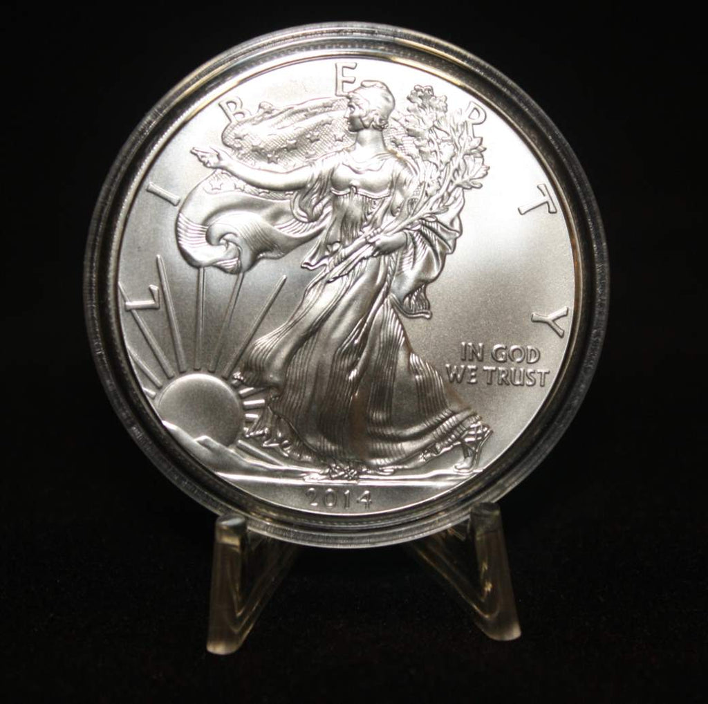 DISPLAY STANDS EASEL for Coins Capsules & Poker Chips Holders CLEAR ACRYLIC (Quantity 100)