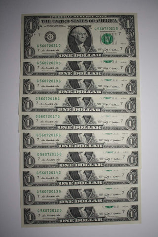 GOLD SHIMMERING STARS HOLOGRAM Legal Tender US $1 Bill Currency - Limited Edition