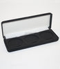 Lot of 5 Black Felt COIN DISPLAY GIFT METAL BOX holds 3-IKE or Silver Eagle WIDE