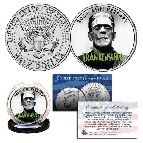 SPIDER-MAN BALLOON 2002 Macy's THANKSGIVING DAY PARADE - Colorized 2014 JFK Kennedy Half Dollar U.S. Coin