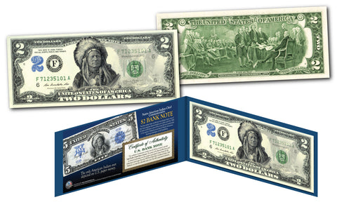 1899 Black Eagle Dual Presidents One-Dollar Silver Certificate designed on modern $1 bill