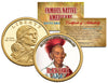 BLACK HAWK - Famous Native Americans - Sacagawea Dollar Colorized US Coin - SAUK Indians