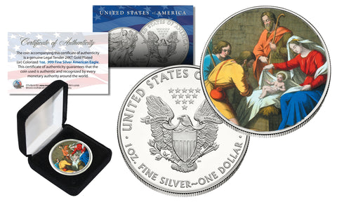 BLACK RUTHENIUM 1 oz .999 Fine Silver 2018 American Eagle U.S. Coin and Deluxe Felt Display Box
