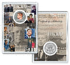President JOHN F. KENNEDY JFK100 Centennial Celebration 2017 Official Kennedy Half Dollar PROFILE Coin with 4x6 Lens Display