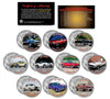 The 10 Most Expensive MUSCLE CARS Ever Sold at Auction - Colorized JFK Kennedy Half Dollar U.S. 10-Coin Set