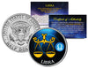 LIBRA - Horoscope Astrology Zodiac - JFK Kennedy Half Dollar US Colorized Coin