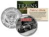 LA LIMITED EINSTEIN EXPRESS - Famous Trains - JFK Kennedy Half Dollar U.S. Colorized Coin