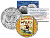 RINGLING BROS. AND BARNUM & BAILEY CIRCUS - Geese - Colorized JFK Half Dollar U.S. Coin
