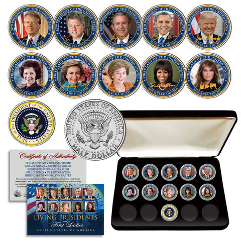 MELANIA TRUMP Presidential First Lady of the United States 2016 JFK Kennedy Half Dollar U.S. Coin