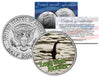 LOCH NESS MONSTER - Scotland - Surgeon's Photo - JFK Kennedy Half Dollar US Colorized Coin