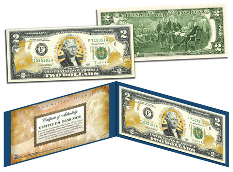 $5 GOLD DIAMOND CRACKLE HOLOGRAM Legal Tender US $5 Bill Currency - Limited Edition