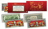 2019 YEAR OF THE PIG $1 & $2 Chinese New Year Lucky Money Set - DUAL 8’s GOLD MATCHING PIG’s in Premium RED LUNAR ENVELOPE – Limited & Numbered of 8,888 Sets Worldwide **SOLD OUT**