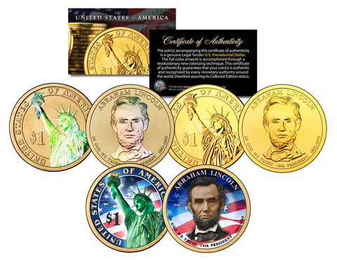 HOLOGRAM 2-sided 2007 JOHN ADAMS Presidential $1 Dollar U.S. President Coin