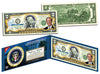 GEORGE W BUSH * 43rd U.S. President * Colorized Presidential $2 Bill U.S. Genuine Legal Tender