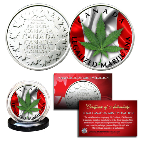 Prince Harry & Markle Official Palace Royal Wedding Photo B/W Royal Canadian Mint Medallion Coin
