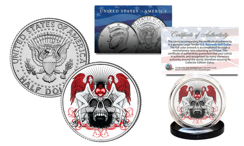 MONEY POWER RESPECT - Floyd Mayweather - JFK Kennedy Half Dollar US Colorized Coin