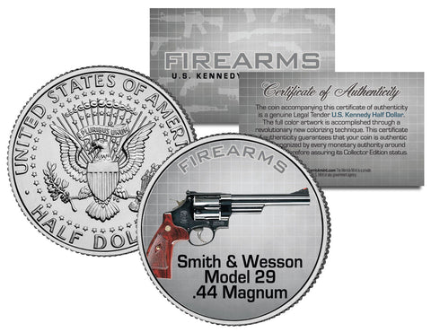 AR15 Gun Firearm JFK Kennedy Half Dollar US Colorized Coin