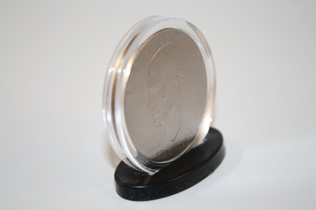100 SINGLE COIN DISPLAY STANDS for Silver Eagle or Morgan or Peace or IKE Dollars