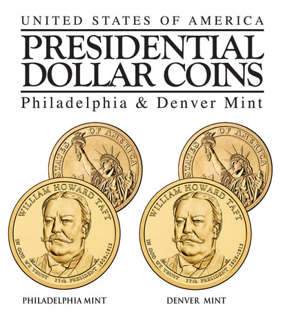 2010 ABRAHAM LINCOLN Presidential $1 Dollar US 3-Coin Set - Hologram & Colorized & 24K Gold Plated