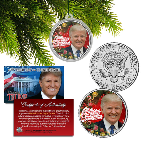 DONALD TRUMP JFK Inauguration 1-20-2017 JFK Kennedy Half Dollar Coin