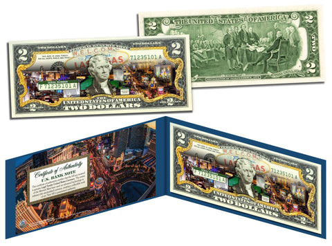 WIZARD OF OZ  * YELLOW BRICK ROAD * Officially Licensed Genuine Legal Tender U.S. $2 Bill
