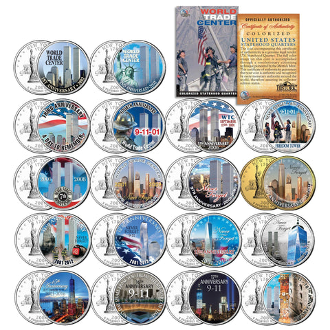 POPE FRANCIS - 2015 U.S. Visit - 24K Gold Plated State Quarters U.S. 3-Coin Set
