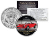 1967 FERRARI - 275 GTB-4 NART SPYDER - Most Expensive Cars Sold at Auction - Colorized JFK Half Dollar U.S. Coin