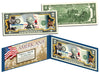 MUHAMMAD ALI - Americana - Genuine Legal Tender Colorized U.S. $2 Bill - Officially Licensed