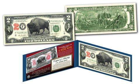 Bicentennial Colorized $2 Bill - National Collector's Mint Bicentennial Colorized $2 Bill - National Collector's Mint