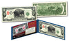 American Bison Buffalo / Lewis & Clark 1901 Design on Genuine Legal Tender Modern U.S. Two-Dollar $2 Banknote