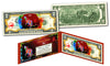 Chinese ZODIAC Genuine U.S. $2 Bill Red Polychrome Blast * YEAR of the RAT * NEW