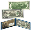 CONFEDERATE SHIPS Currency of The American Civil War Genuine Legal Tender on New $2 U.S. Bill