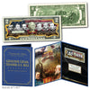 American Civil War UNION GENERALS Genuine Legal Tender U.S. $2 Bill in Large Collectors Folio Display