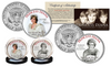 PRINCESS DIANA 1997-2017 20th ANNIVERSARY Official U.S JFK Kennedy Half Dollar 2-Coin Set - Wedding Dress