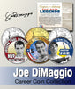 Baseball Legend JOE DiMAGGIO New York Statehood Quarters US Colorized 3-Coin Set - Officially Licensed