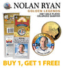 NOLAN RYAN Golden Legends 24K Gold Plated State Quarter US Coin - BUY 1 GET 1 FREE - bogo